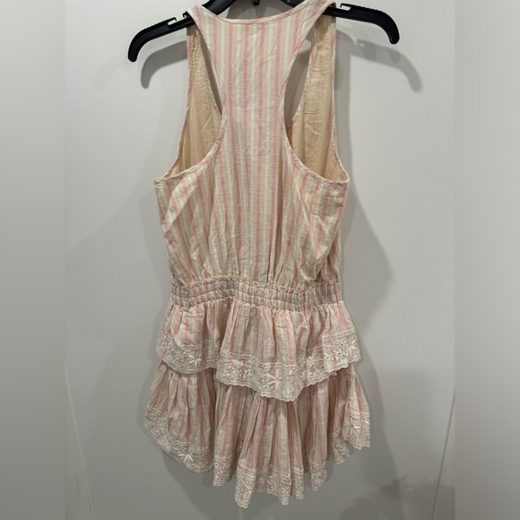 LoveShackFancy Ruffle Mini Racerback Dress size M, NWT - Picture 6 of 8